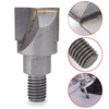 Drillpro M10 16.5-30mm Carbide Soubers Plunging Cutter Wood Cutter for Soubers Mortice Lock Fitting Jig Woodworking Tool