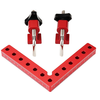 Drillpro Woodworking Precision Clamping Square L-Shaped Auxiliary Fixture Splicing Board Positioning Panel Fixed Clip Ca