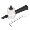 Drillpro YT-160A Double Head Sheet Metal Nibbler Cutter Drill Attachment Metal Sheet Cutter