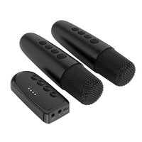 DSK1 Wireless Karaoke Companion Bluetooth 5.3 Dynamic Microphone KTV DSP Mixer System 3.5MM AUX Type-C Amplifier Host Fo