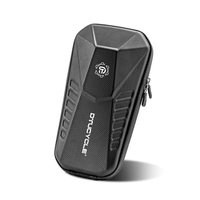 DTUCYCLE 2/3/4L Electric Bike Bag Waterproof Double Zipper Hard Shell Front Hangding Storage Bag for Electric Bicycle Sc