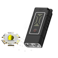 Dual Core LED Flashlight Waterproof Lightweight Rechargeable Outdoor Camping Strong Light Long-range Portable Keychain L