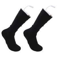 Dual-sided Heated Winter Cotton Socks for Men and Women USB Rechargeable Electric Heated Long Thermal Stockings for Outd