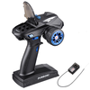 DumboRC X6 2.4GHz 6CH FHSS Radio Transmitter Support Gyro Sensitivity Adjustment with X6FG RC Receiver for JJRC Q65 MN-9