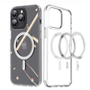 DUX DUCIS Slim Transparent Phone Case Strong Magnetic Attraction Cover with Airbag Shockproof for iPhone 15 15Plus 15 Pr