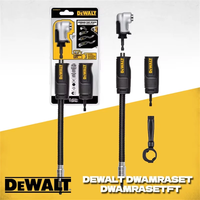 DWAMRASETFT-A9 for DEWALT Right Angle Drill Adaptor 4-in-1 Compact 1.5 in Head Height Impact Driver Compatible Metal Gea