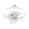 E27 50W 220V Ceiling Fan Bulb With LED Light And Remote Control Chandelier RGB Color Dimmable Ventillator Lamp For Home