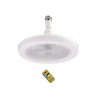 E27 Ceiling Fan Light Brightness & Color Temperature Dimmable 3-Speed Wind with Remote Control for Living Room Dining Ro