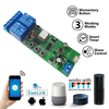 EACHEN WiFi 2-way Relay Module Self-Locking/Interlock Switch Module Works with Amazon Alexa Google Home