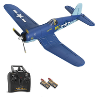 Eachine F4U CORSAIR VMF-217 2.4G 4CH Brushless 500mm Wingspan 6-axis Gyro One Key Take off Aerobatic EPP Warbird Glider
