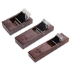Ebony Hand Plane Woodworking Tool High Speed Steel Flat Blades Manual Block Planer Ergonomic Handle Portable Chamfering