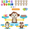 Educational Math Toys for Kids Learn Numbers Mathematics Material Funny Arithmetic Addition Subtraction Balance Scale Ma