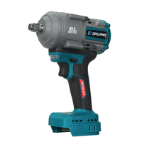 Electric Brushless Wrench with Advanced Impressive 2200N⋅m Torque Variable Speed of 0-2160RPM High Impact Rate Fit For 2