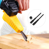 Electric Chisel Accessory Stainless Steel Flat Cutter Lightweight Plastic Handle 200mm Full Length Quick Install Woodwor
