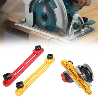 Electric Circular Saw Guide Woodworking Quick Positioning Guide Bracket Adjustable Cutting Machine Base for Precision Cu