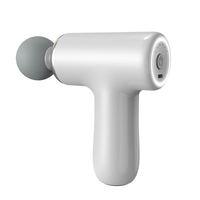 Electric Mini Muscle Massage Gun 6 Speed 4 Massage Heads Professional Vibration Massager Fitness Fascia Gun