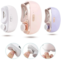 Electric Nail Clipper 2 in 1 Nail Trimmer and Polisher with Dual Motors Type-C Charging Interface 500mAh Battery Capacit