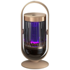 Electric Shock Mosquito Lamp USB Rechargeable with 1200mAh Battery Mosquito Killer with Night Light Function Easy to Cle