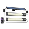 Elfeland Outdoor Split LED Solar Light Waterproof Motion Sensor 7 Lighting Modes With Remote Control 3 Meter Cable for L