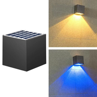 Elfeland SL-870 Wire-free High Bright Solar Wall Lights with Intelligent On/Off Control Waterproof Design Energy Saving