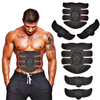 EMS Electric Fitness Abs Press Trainer 6 Modes Effective Abdominal Muscle Leg Arm Exercise for Home Office Workout