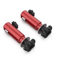 ENJOYWOOD 2PCS MFT Fence Dogs 19mm/20mm Desktop Dog Hole T-Track Hold Down Clamp Woodworking DIY Workbench Dog Hole Brac