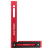 ENJOYWOOD 300x200mm Aluminum Alloy Precision Woodworking Square Right Angle Ruler with Base