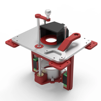 ENJOYWOOD Heavy Duty Precition Router Lift Router Table Lift System for 65mm / 69mm / 80mm / 88.9mm / 107mm Diameter Woo
