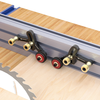 ENJOYWOOD One Way Bearing Roller Feeder Clear Cut Precision Stock Guides Featherboards Safety Feeding for Table Saw Rout