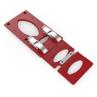 ENJOYWOOD Track Saw Rail Square Guide Right Angle Guide Angle Stop for Makita Festool Milwaukee Track Saw Guide Rail