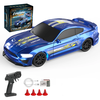 ENOZE 8500 8501 1/43 2.4G 4WD RTR Full Scale Mini Drift RC Car LED Lights Desktop Vehicle Models
