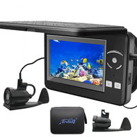 Erchang F431B Underwater Fishing Camera 4.3 Monitor 4x Digital Zoom Fish Finder Camera Ice/River Camera for Fishing