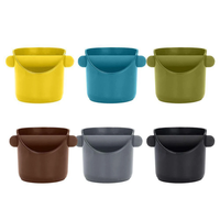 Espresso Knock Box Shock-Absorbent Durable Barista Style Coffee Knock Box With Removable Knock Bar and Non-Slip Base Esp