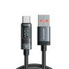 ESSAGER 7A USB-A to Type-C Cable QC Fast Charging Data Transmission Copper Core Line 1M/2M Long for iPhone 15 15 Plus fo