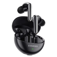 ESSAGER ES-06 TWS bluetooth Earbuds ENC Noise Reduction 10mm Diaphragm Dynamic 20H Playback In-ear Sports Headphones