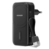 ESSAGER ES-CD58 3-in-1 Travel Power Bank Charger 65W 5000mAh External Battery Power Supply Come with Type-C Cable Suppor