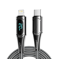 ESSAGER ES-X15 PD 20W Type-C to iP Cable Fast Charging Data Transmission TPE Core Line 1M/2M Long for iPhone13 13 Pro 13
