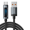 ESSAGER ES-X47 6A 120W USB-A to Type-C Digital Display Cable Fast Charging Data Transmission Copper Core Line 1M/2M Long