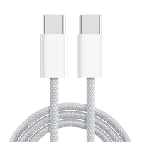 ESSAGER ES-X52 3A 60W Type-C to Type-C Cable PD3.0 QC4.0/3.0 FCP Fast Charging Data Transmission Tin-plated Copper Core