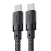 ESSAGER ES-X53 5A 60W/100W USB-C to USB-C Cable Fast Charging Data Transmission Copper Core Line 1M Long for iPhone 15 1