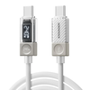 ESSAGER ES-X76 5A 240W Type-C to Type-C Digital Display Cable QC PD SCP FSPFast Charging Data Transmission Copper Core L