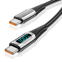 Essager PD 66W/100W Type-C To USB A/Type-C Fast Charge Digital Display Data Cable For Samsung Galaxy S22 S22 Ultra Galax