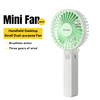 Essager Portable Fan Mini Handheld Folding Fan USB Rechargeable 3 Speed Personal Handheld Small Pocket 4W Fan For Indoor