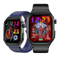 ET280 2.04inch AMOLED Display bluetooth Call ECG Function Uric Acid Blood Lipids Blood Glucose Testing Heart Rate Blood