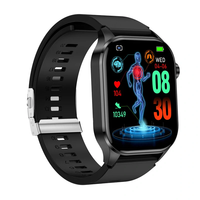 ET580 2.04 inch AMOLED HD Screen Blood Composition Measurement ECG Electrocardiogram bluetooth Call Heart Rate Blood Pre