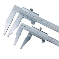 ETOPOO Steel Vernier Caliper High Precision 0.02mm Accuracy 0-200mm 0-300mm Measurement Range Single Way Claw User-Frien