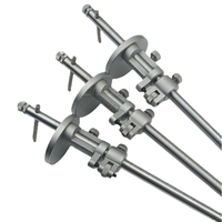 ETOPOO Woodworking Marking Tool with Stainless Steel Round Plate for Precise 0-500mm Lines - Perfect for CarpentryDIY