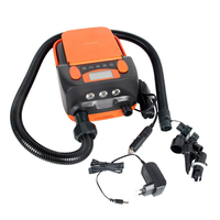 [EU Direct] 16PSI Intelligent Double Stage Air Pump with 6PCS Nozzles LCD Display 6000mAh Electric Pump Support Inflatio