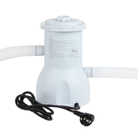 [EU Direct] 530GAL 220V Electric Pool Pumps Above Ground,  220V-240V Reusable Swimming Pool Water Purifier,  35W 530GAL/H
