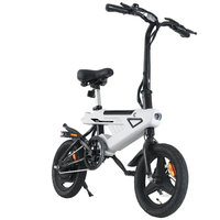 [EU DIRECT] A02 Electric Bike 36V 6.4AH 250W Motor 14inch Tire 20-38KM Max Mileage 120KG Max Load Electric Bicycle